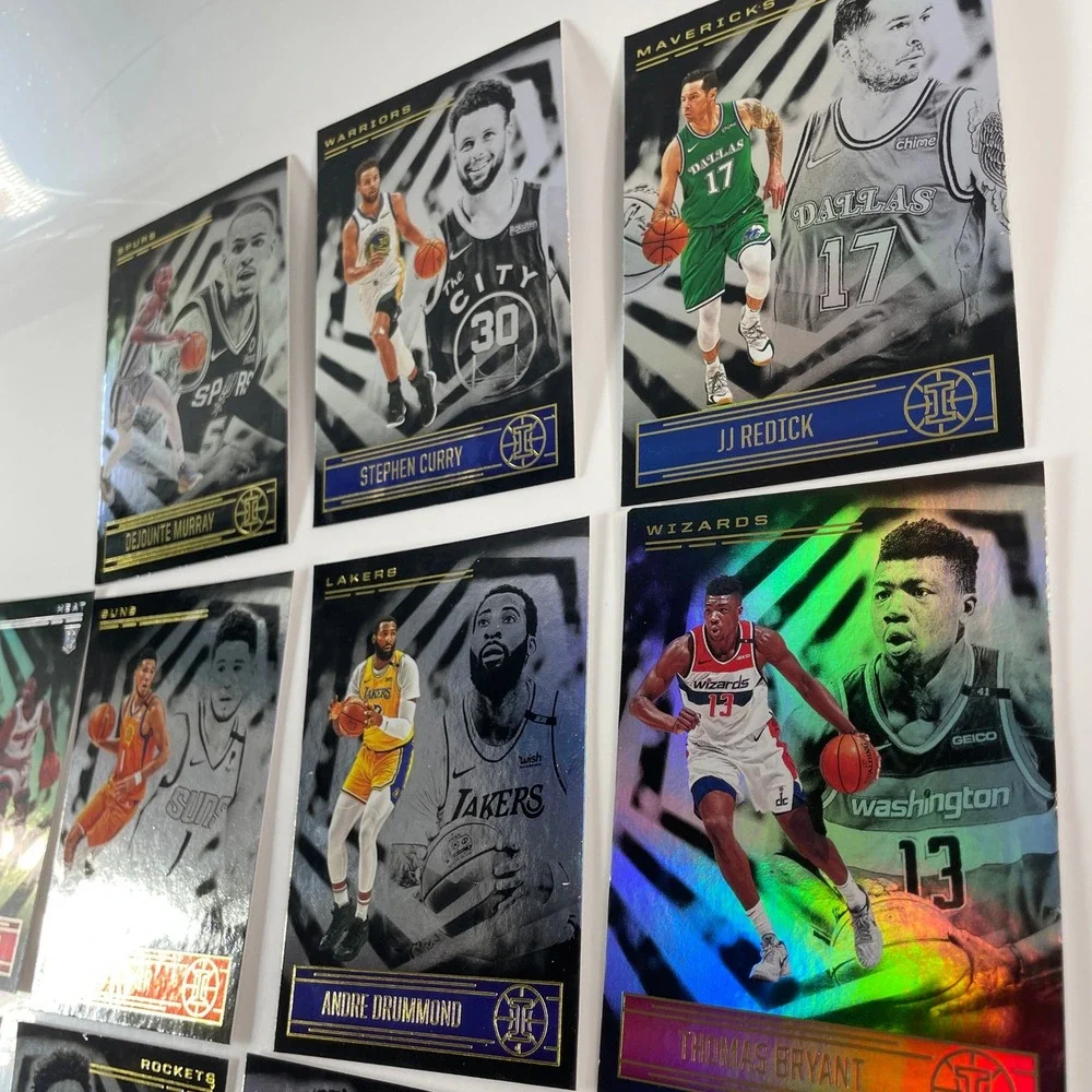 Panini Illusions Basketball Card Lot 2020-21 Curry Wiseman Brown 17ct